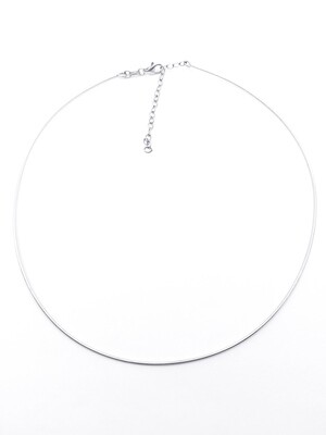 Silver 925 solid chocker necklace