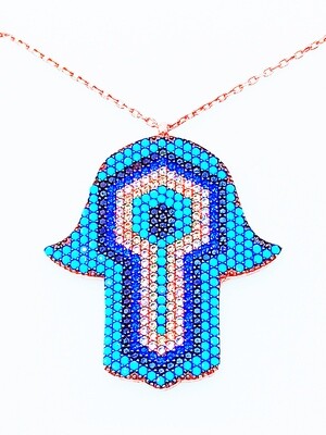 925 EVIL EYE NECKLACE