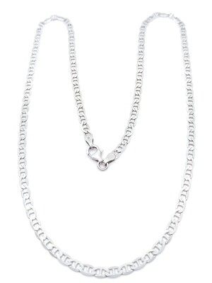 Silver 925 Solid handmade Theta men necklace