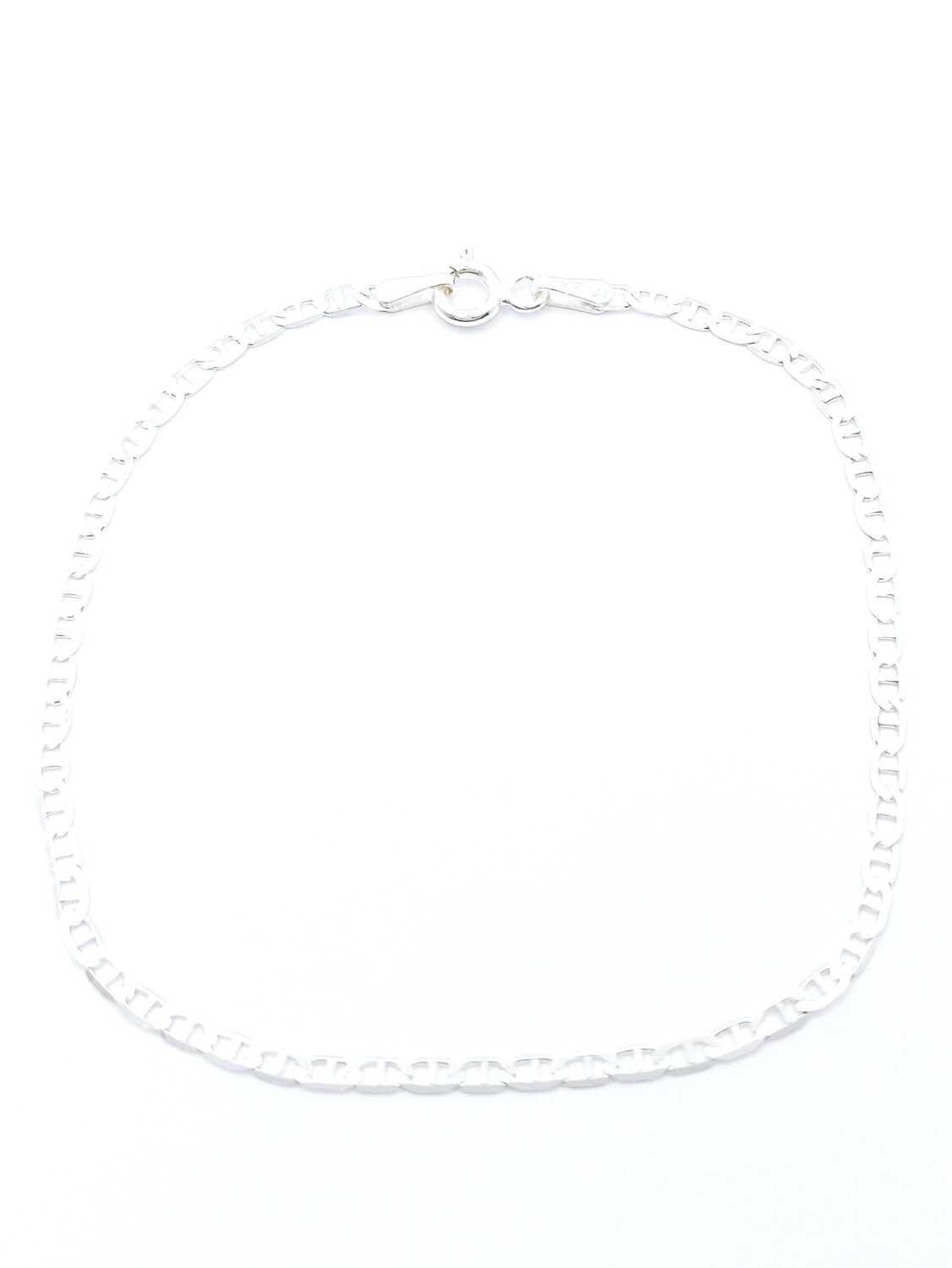 Silver 925 theta design mens bracelet