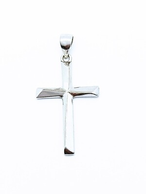 Silver 925 solid cross pendant, MODEL: 1 Pendant Height: 3.2cm-Width : 1.6cm