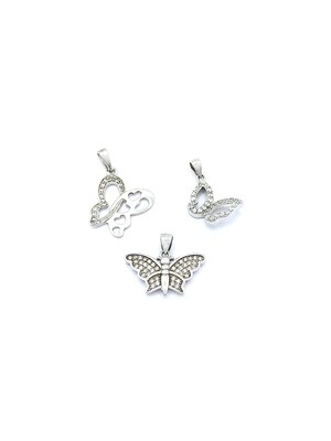 Silver 925 butterfly pendant