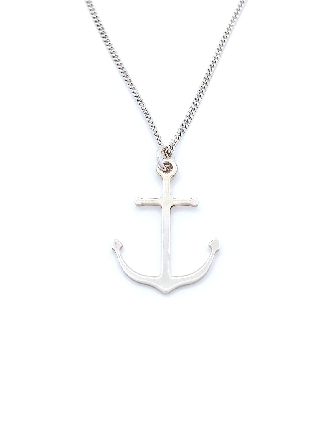 Silver 925 anker or sea star necklace, MODEL-DESIGN: 1 ANKER