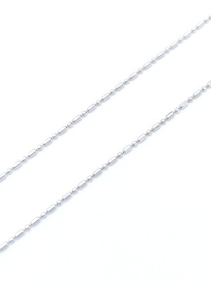 Silver 925 bar trace neck chain