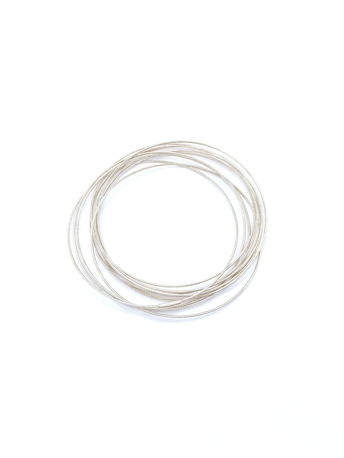 Silver 925 tenfold hand bangle bracelet