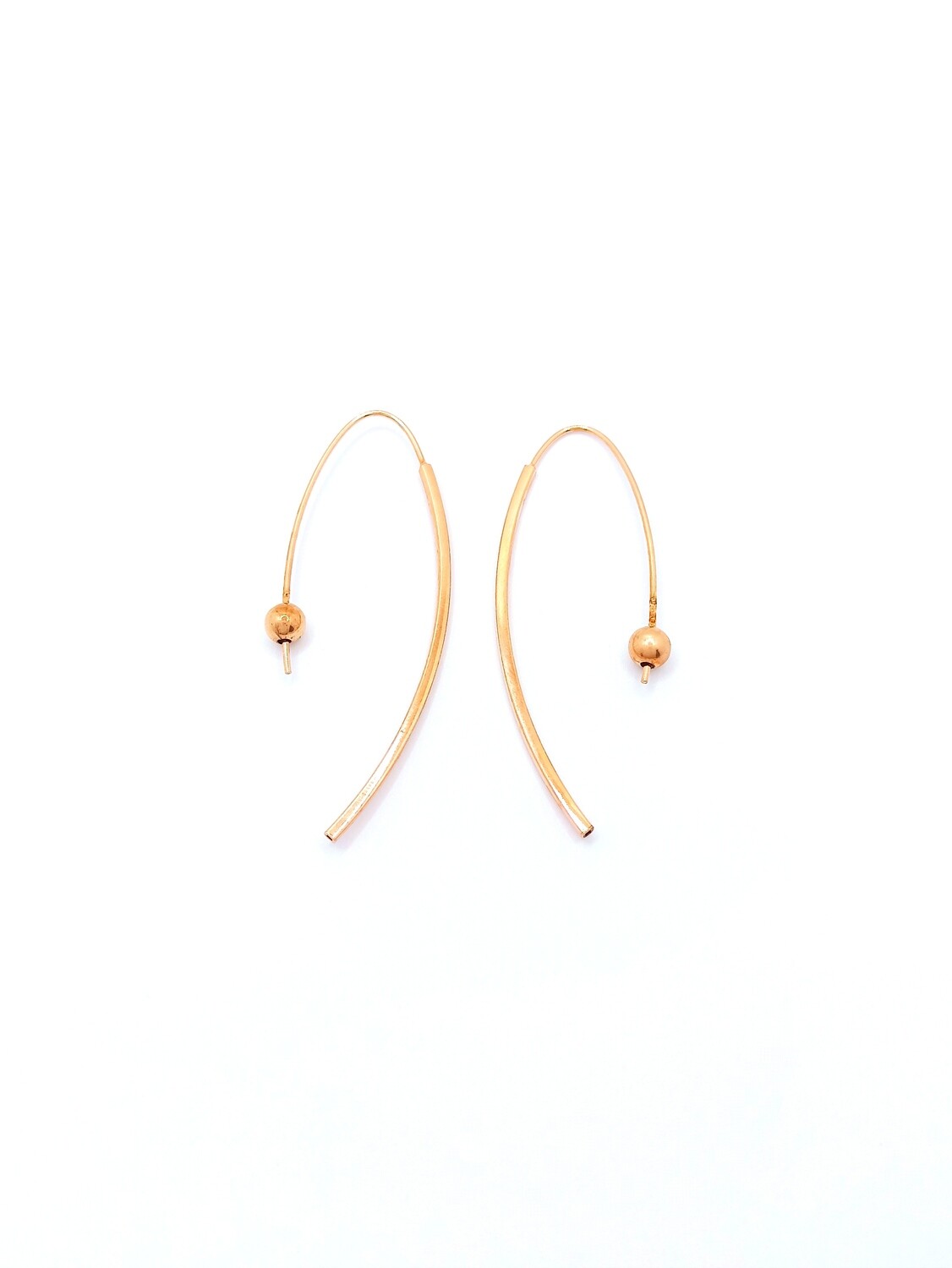 Silver 925 long rose earrings, MODEL-COLOR-SIZE: 1-Rose-Height : 7cm-Wide : 2.4cm