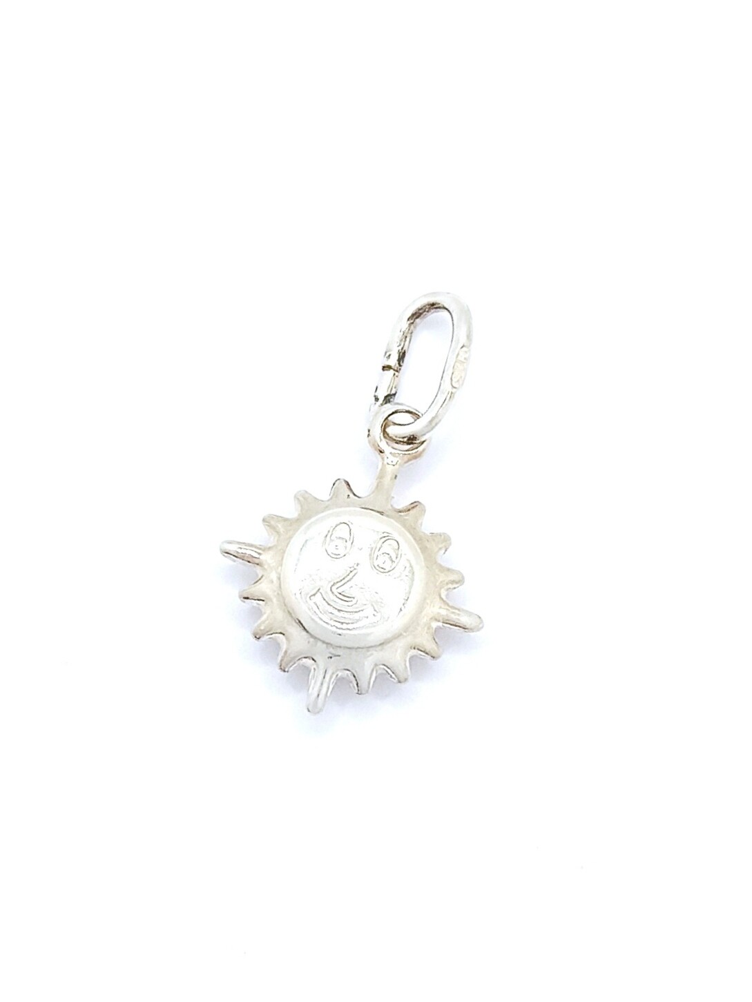 Silver 925 sun design pendant, MODEL-COLOR: 1-925 Sterling Silver