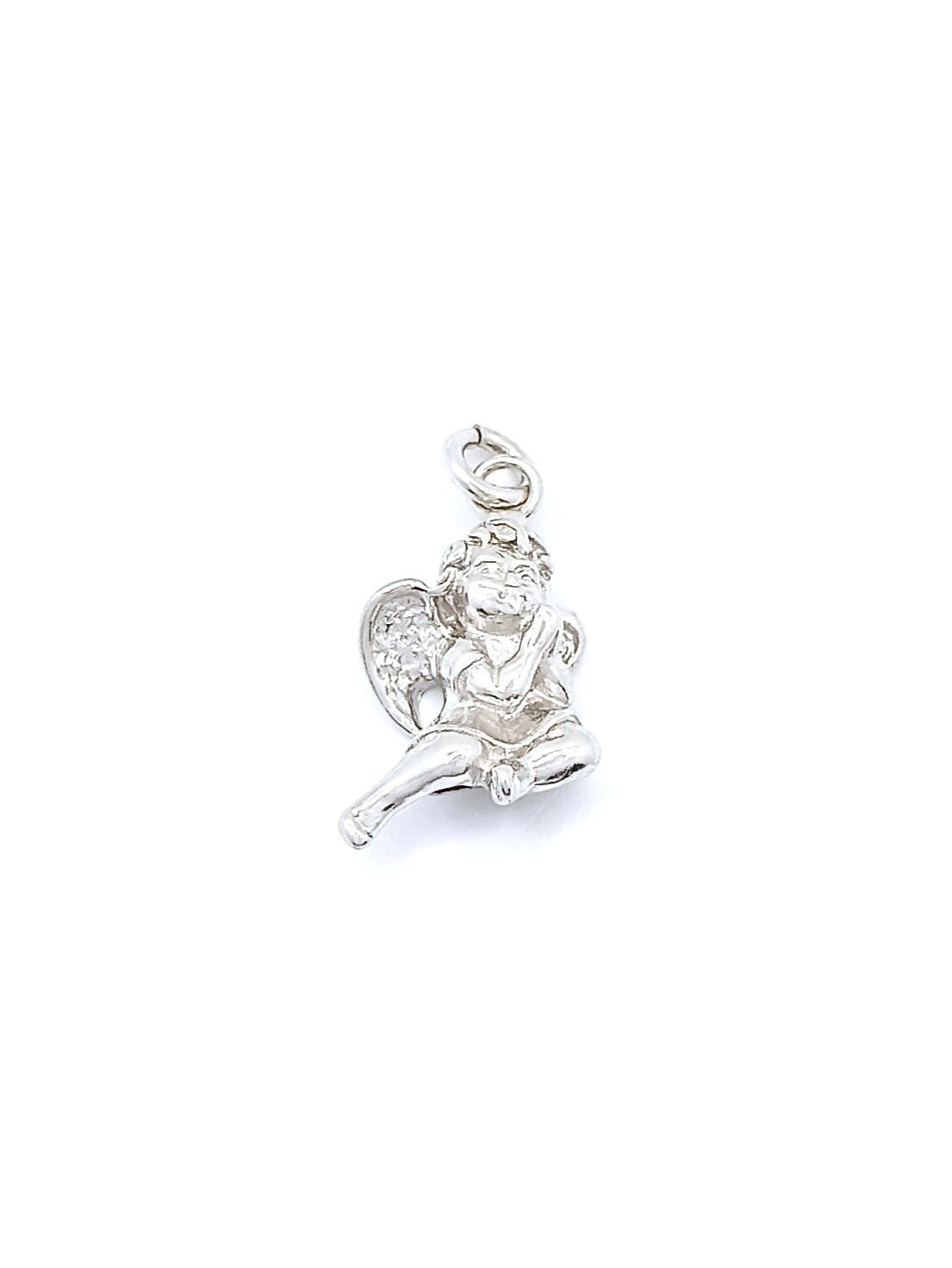 Silver 925 handmade angel pendant, MODEL-SIZE: 1 Pendant Height: 2.5cm-Width : 1.3cm