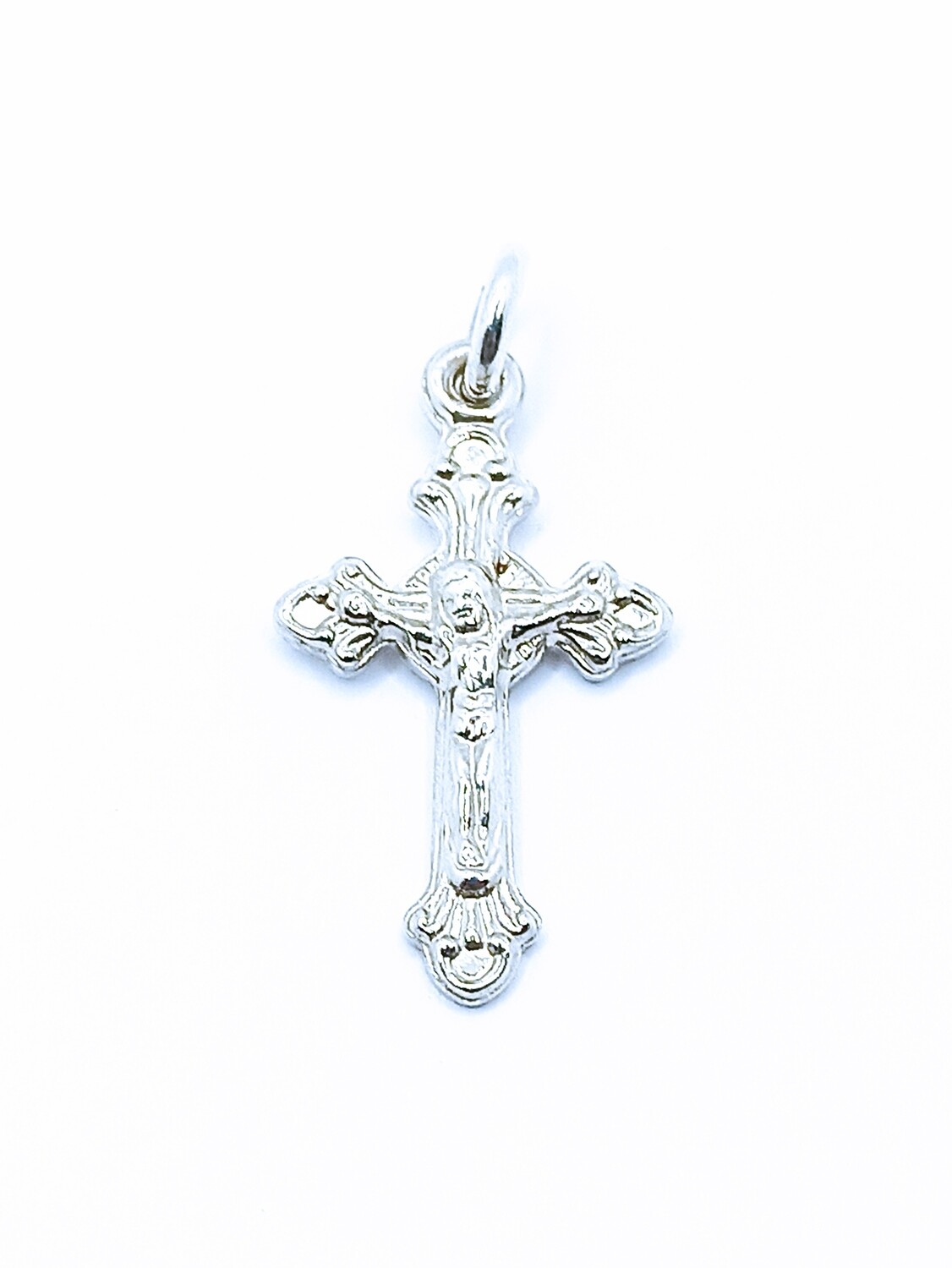 Silver 925 Jesus cross pendant, MODEL: 1 Pendant Height: 2.3cm-Width : 1.3cm