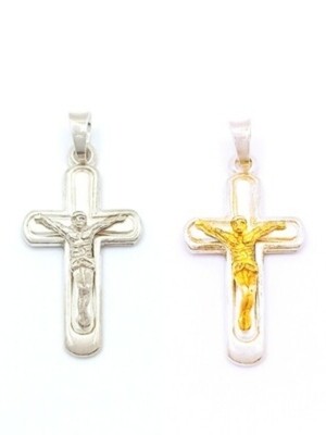 Silver 925 Jesus cross pendant