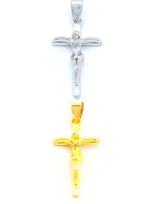 Silver 925 handmade Jesus cross pendant