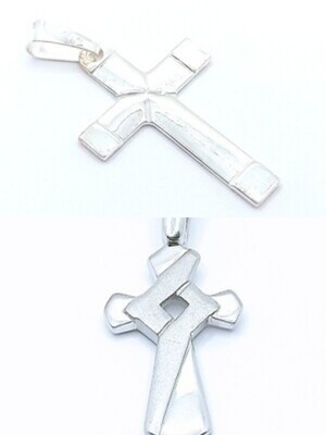 Silver 925 cross pendant