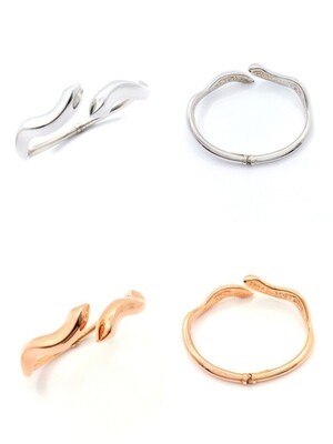 Silver 925 zik zak snake shape hand bangle bracelet