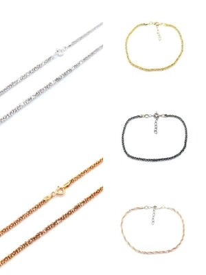 Silver 925 margarita diamond cut bracelet