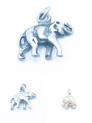 Silver 925 elephant pendant