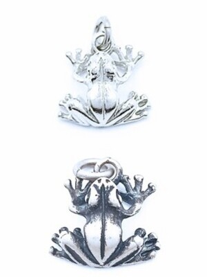 Silver 925 frog design pendant