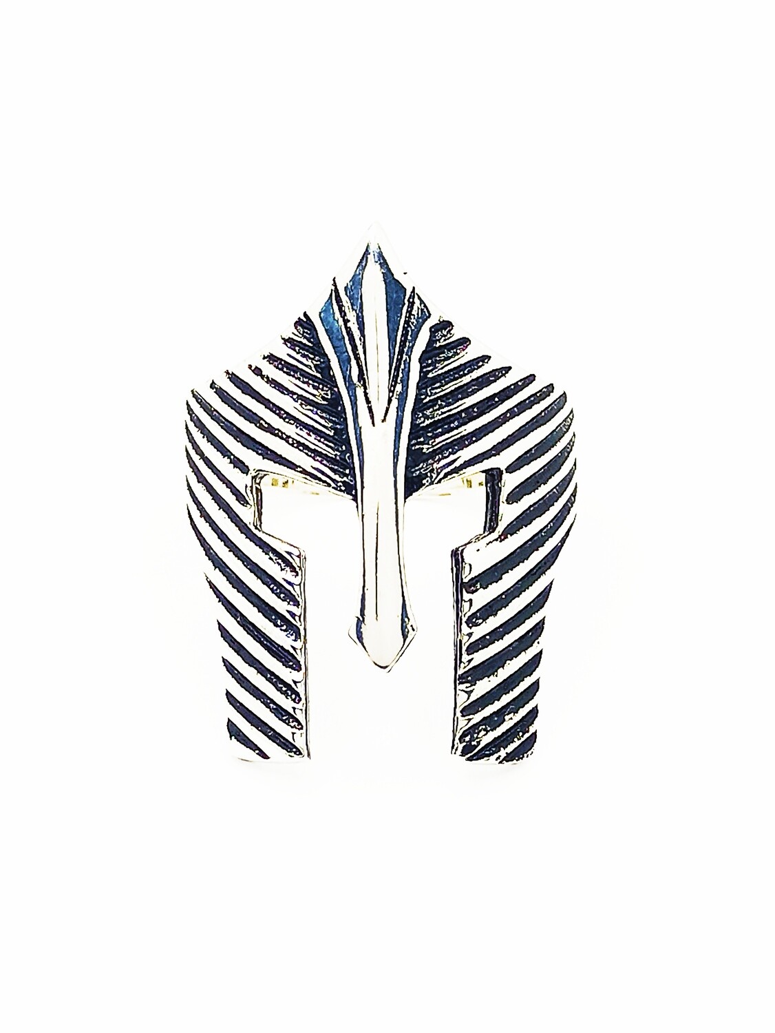 Silver 925 handmade spartan ring, MODEL-SIZE: 1-SIZE  64 EUR  U(1/2) UK  11 USA