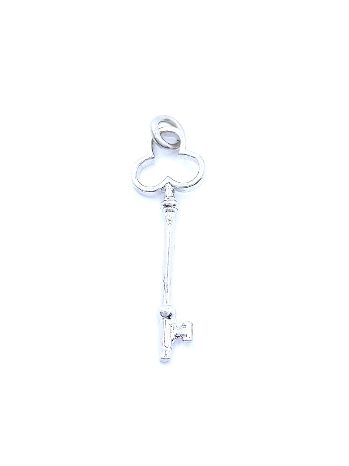 Silver 925 solid handmade key pendant, MODEL-SIZE: 1-Pendant Heigth : 3cm-Width : 0.8cm