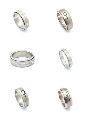 Stainless Steel spinning ring