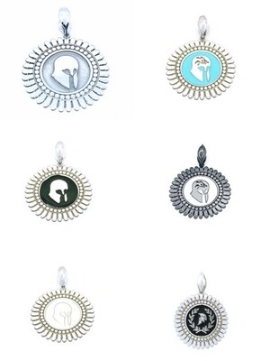 925 Silver Spartan Gladiator pendant