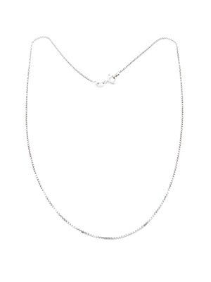 Silver 925 cube 2 neck chain