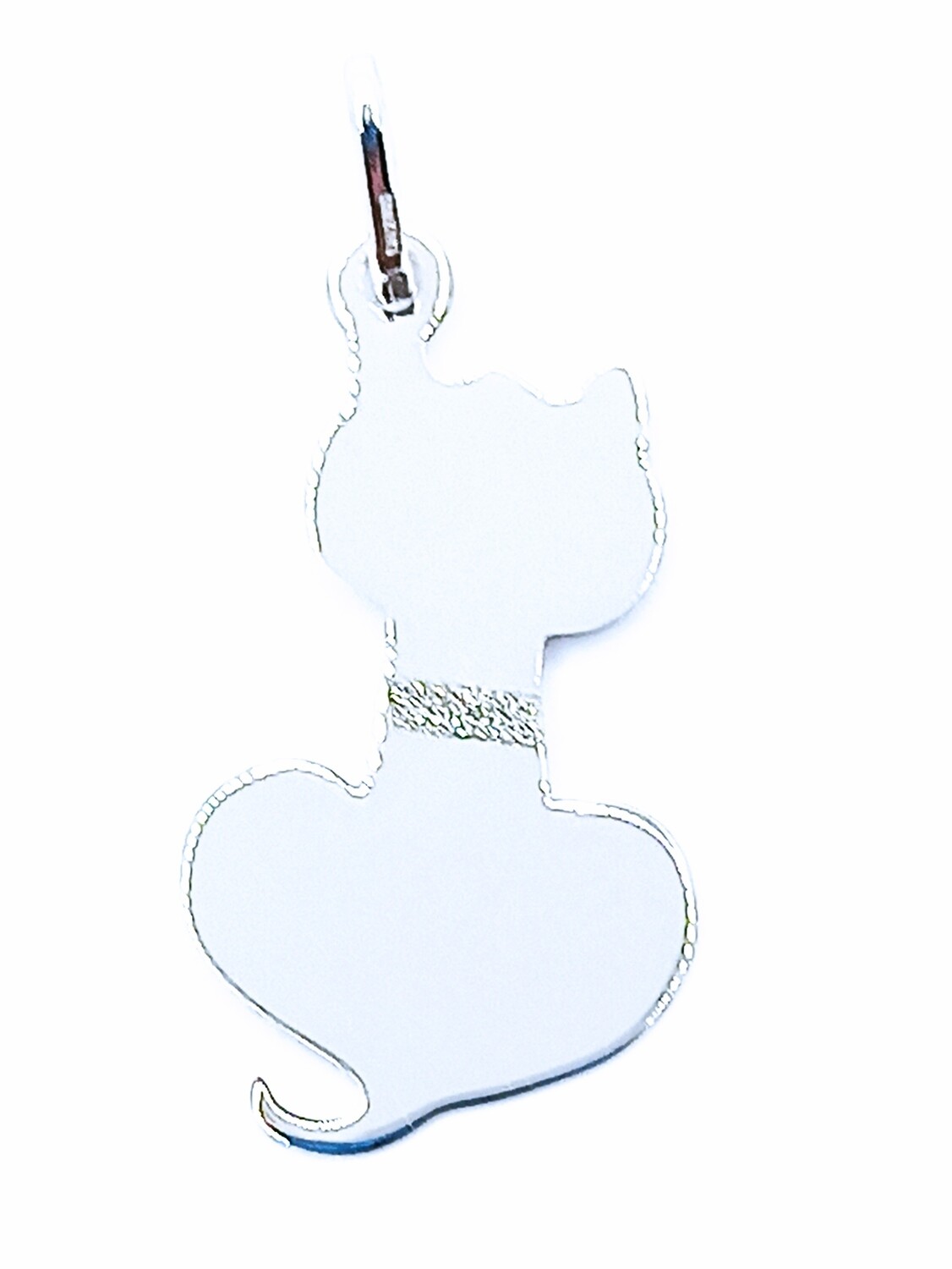 Silver 925 cat design pendant, MODEL-SIZE: 1-Pendant Height: 2.7cm-Width : 1.5cm