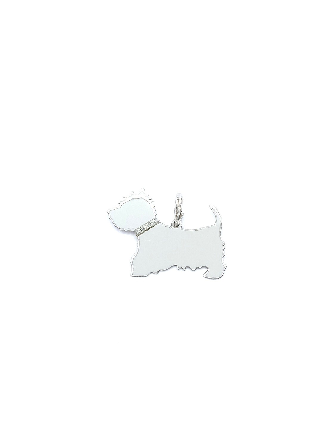 Silver 925 west highland white Terrier dog pendant
