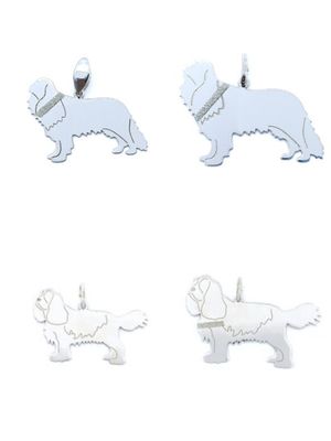 Silver 925 Cavalier King 2 pendant