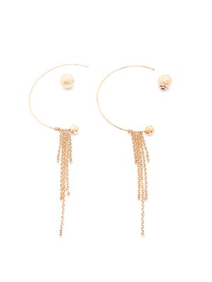 Silver 925 modern design diamond cut earrings