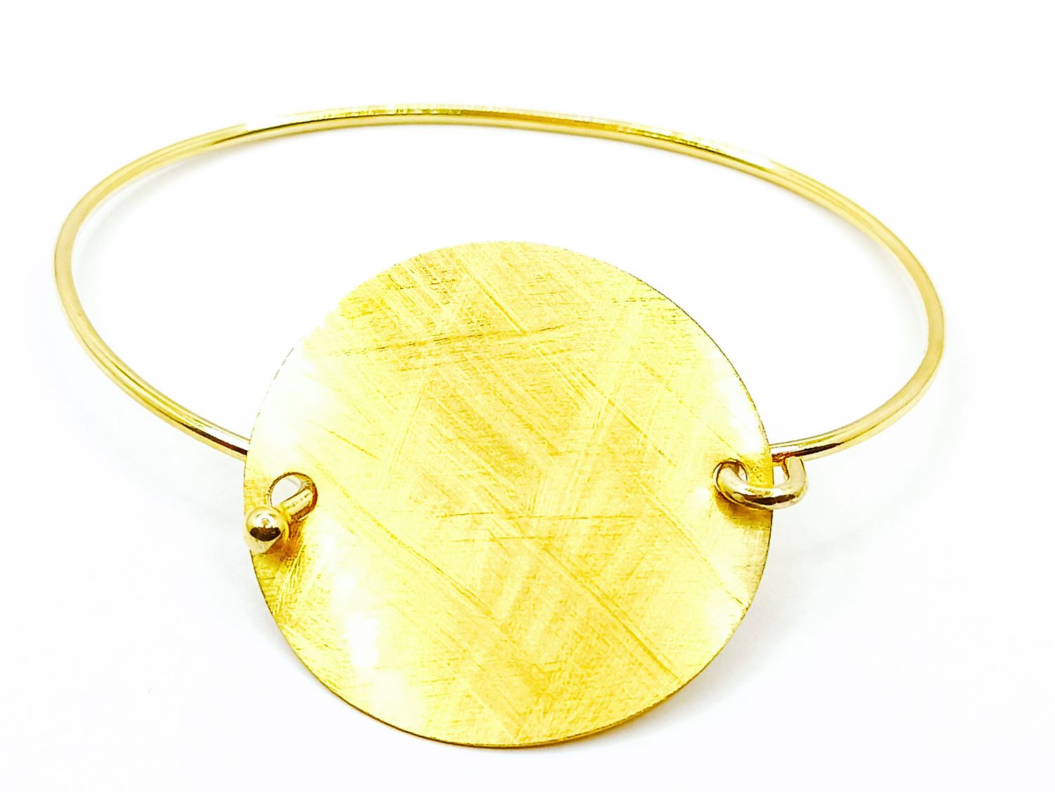 Silver 925 solid round shape white or gold bracelet, COLOR: Bracelet color  1: Gold plated