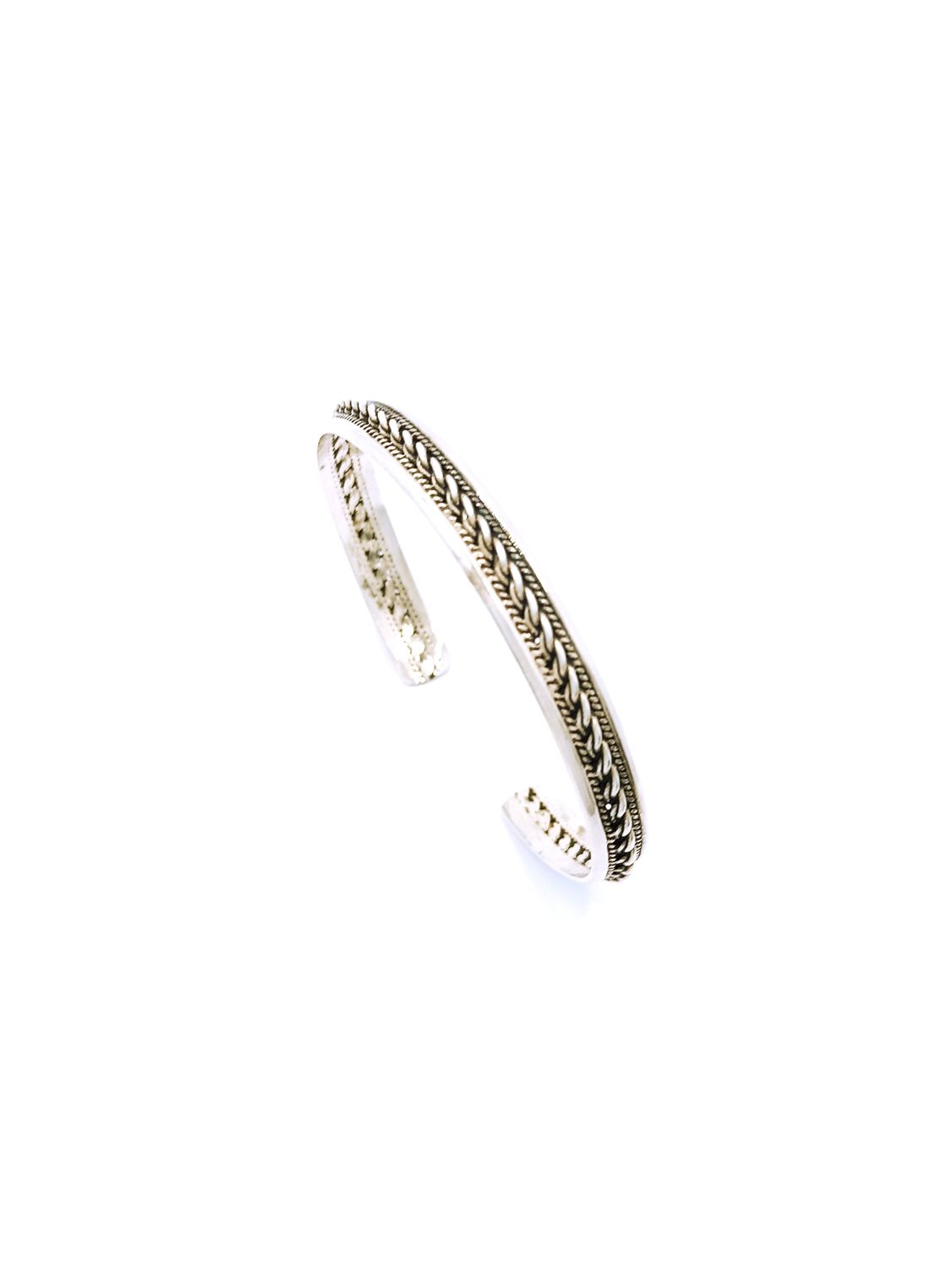 Silver 925 handmade knited bangle bracelet, MODEL-BRACELET WIDTH-SIZE-WEIGHT: 1-Bracelet Width: 0.7cm-18.5cm Open Adjustable-Weight: 10.3gr.
