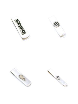 Silver 925 maiandros money clip