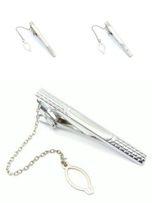 Stainless steel tie clip bar