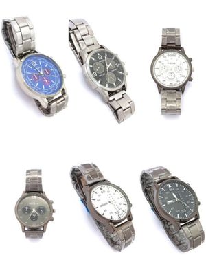 Mens stainless steel MIGEER wristwatch