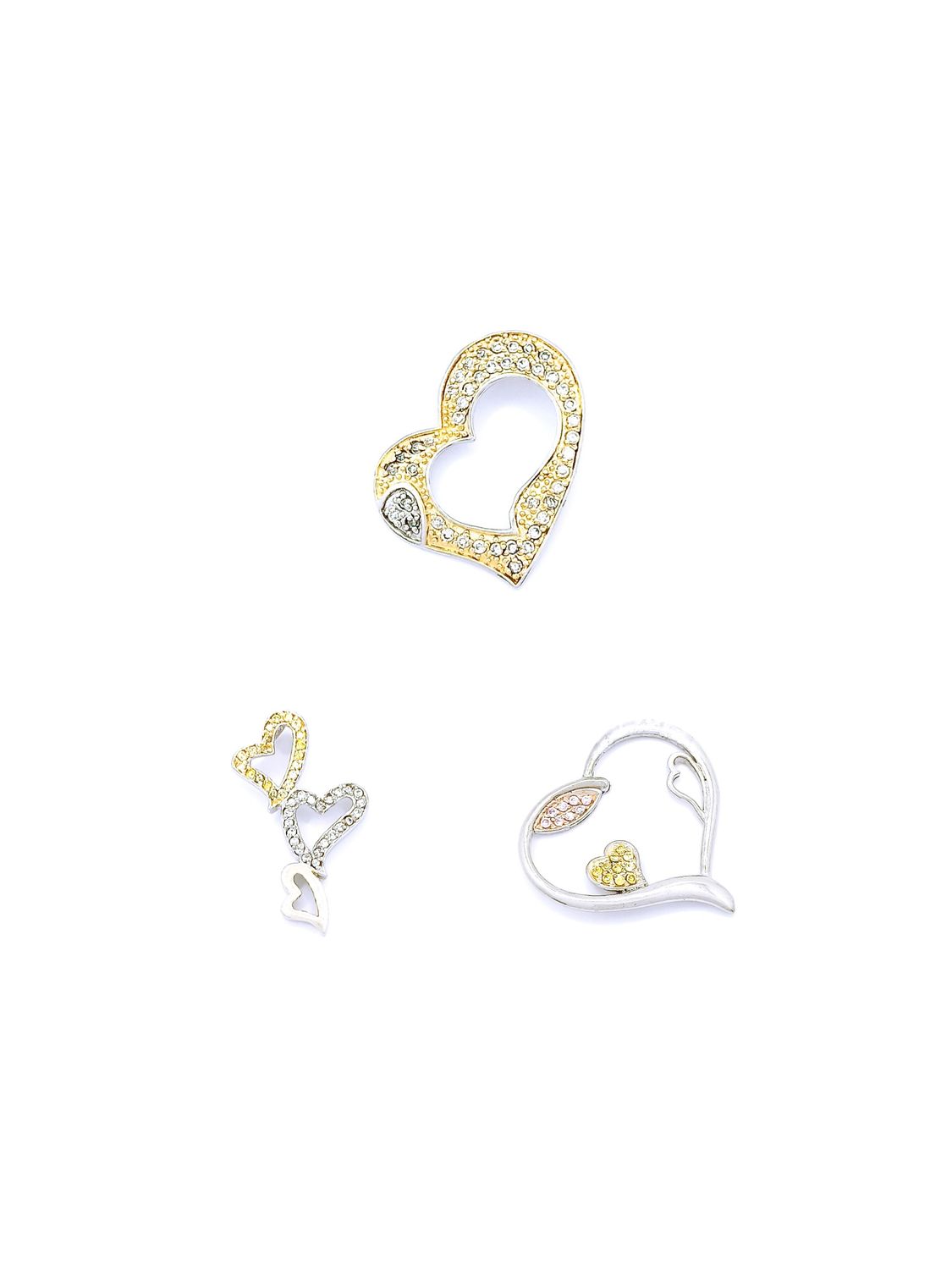 Silver 925 uniq heart pendant