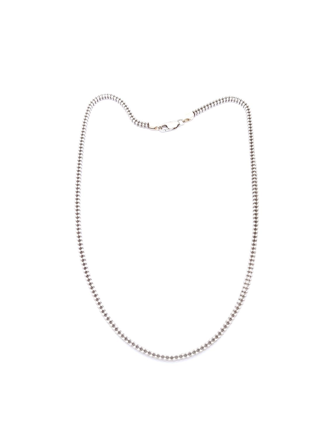 Silver 925 four-strand ball necklace