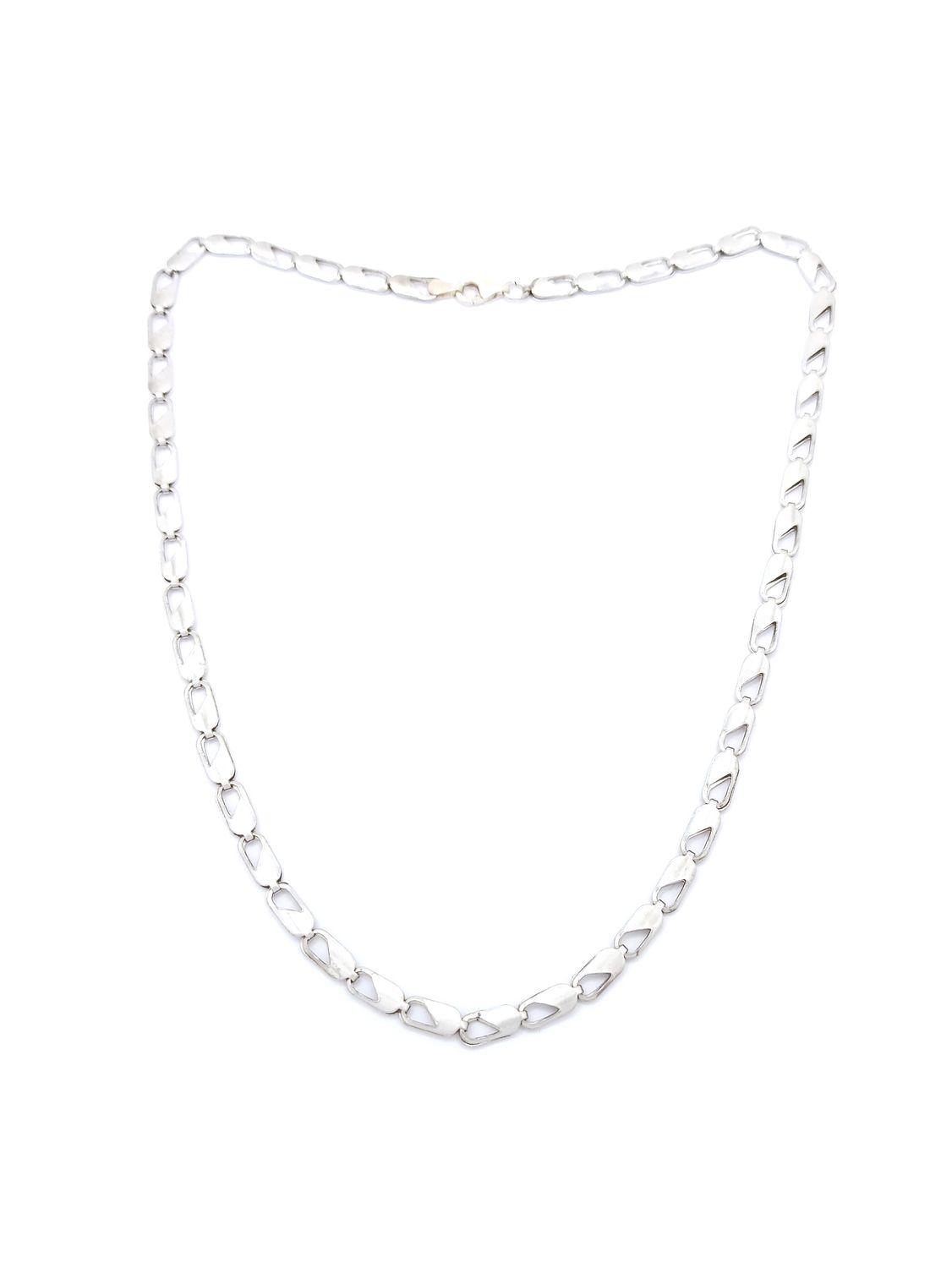 Silver 925 flat shape necklace