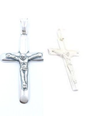 Silver 925 pompe Jesus cross pendant