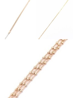 Silver 925 chain ball rose hand bracelet