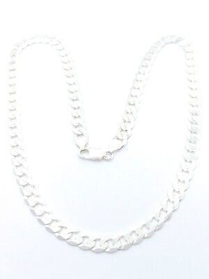Silver 925 solid wide gourmet necklace Silver 925 solid wide gourmet necklace