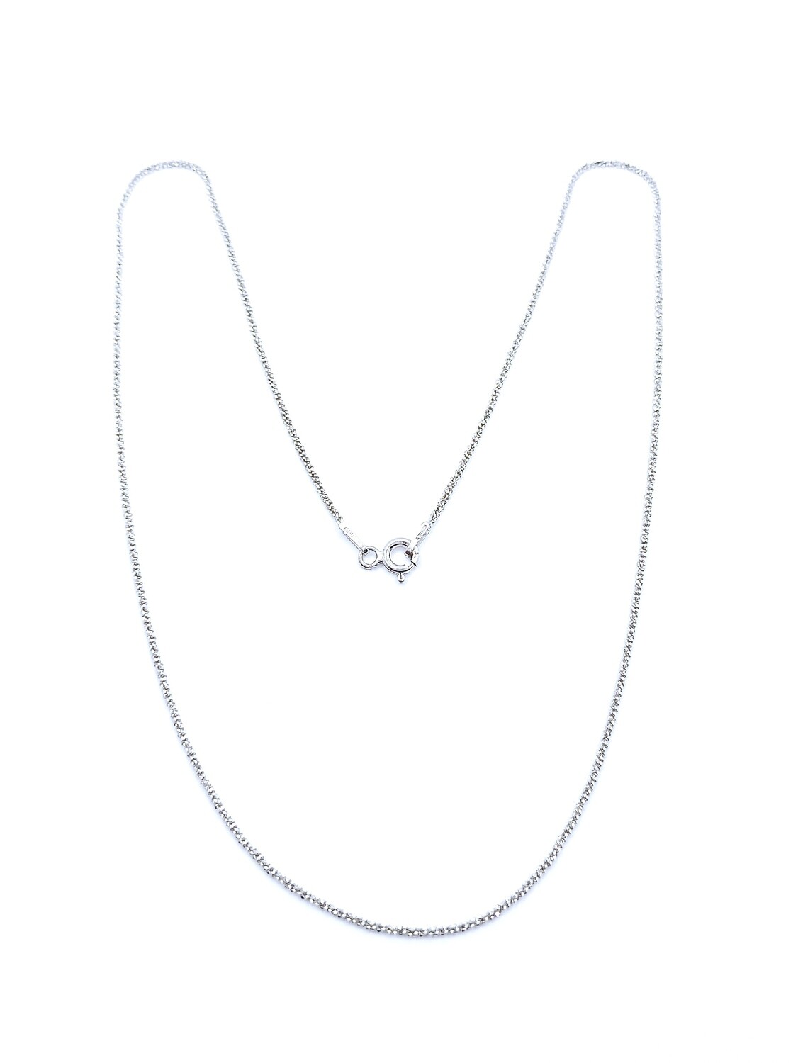 Silver 925 neck chain  margarita diamond cut design