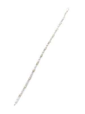 Silver 925 Meandros design hand bracelet