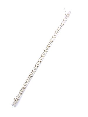 Silver 925 Meandros design hand bracelet
