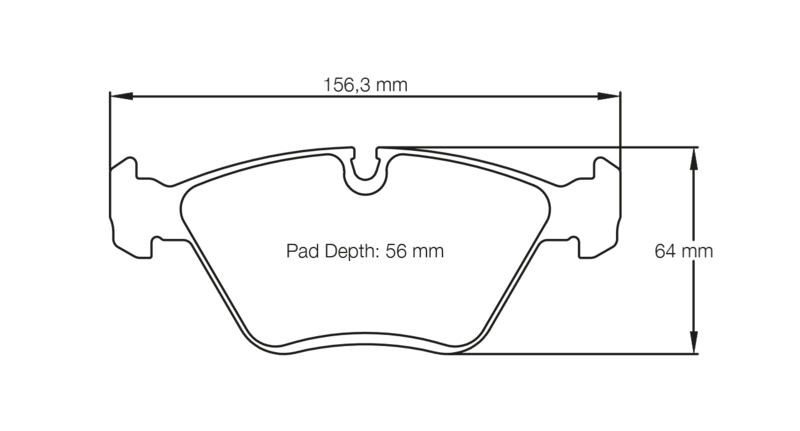 Pagid Bremsbeläge RS4-2 E46 M3 VA