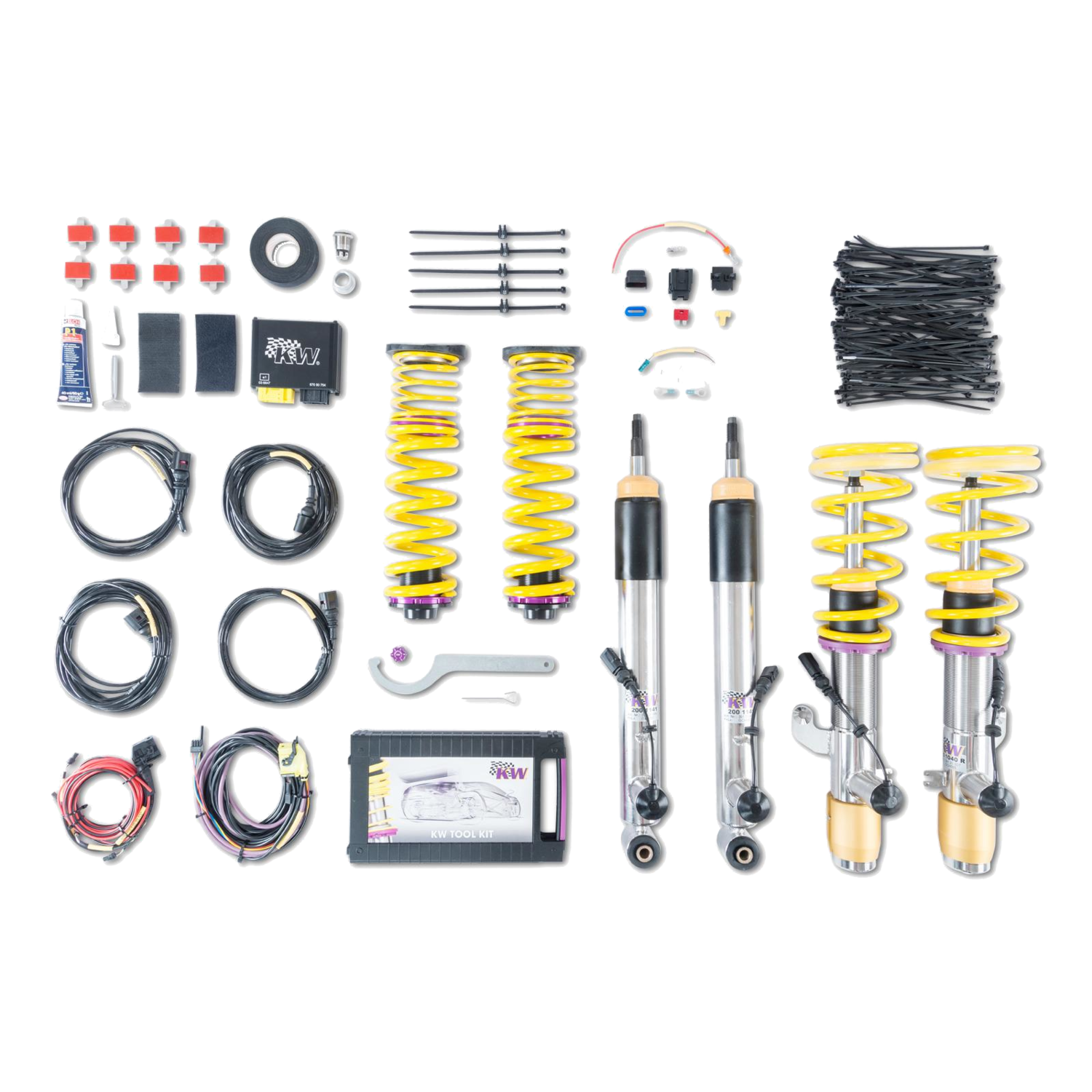 KW DDC - ECU Gewindefahrwerk inox BMW M2 M3 M4