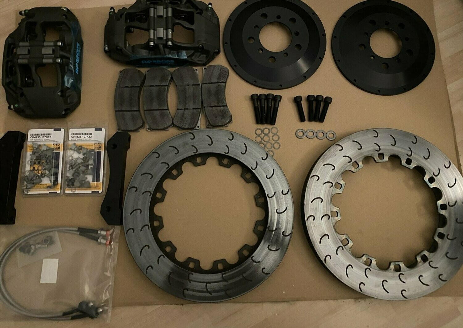 AP Racing Pro5000R 6 Kolben 368x36 ex BTCC Setup