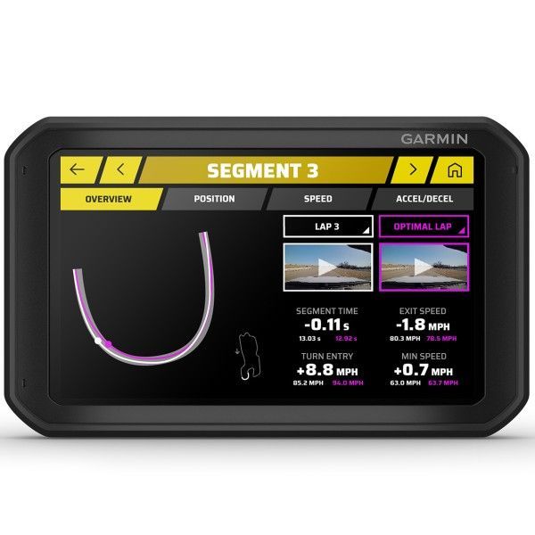 Garmin Catalyst Laptimer Rennsport-Coaching-System