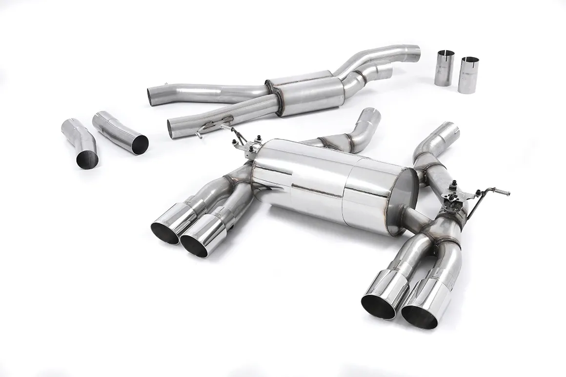 Milltek Sport Auspuffanlage passend für BMW M3 & M4 - F80/F82/F83 Coupe - polierte Endrohre