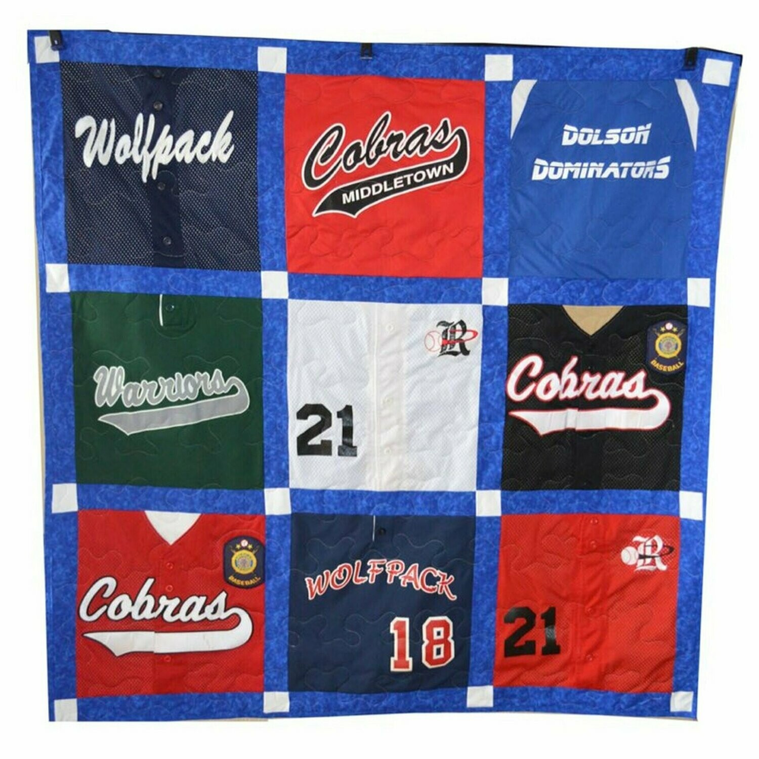 LAP Size Checkerboard Quilt (9 Shirts)