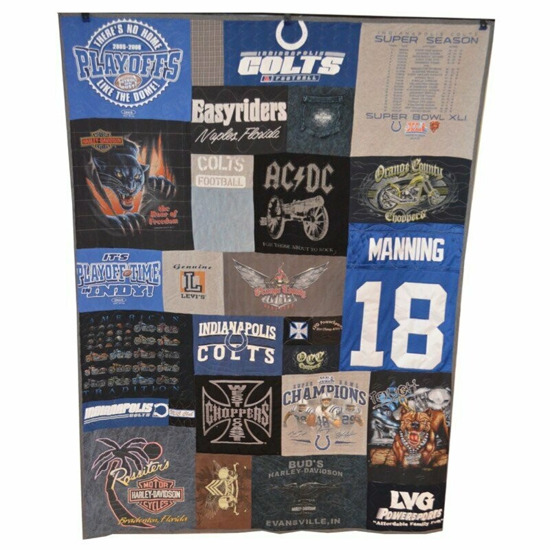 LARGE LAP Mosaic Quilt (20-25 Shirts)